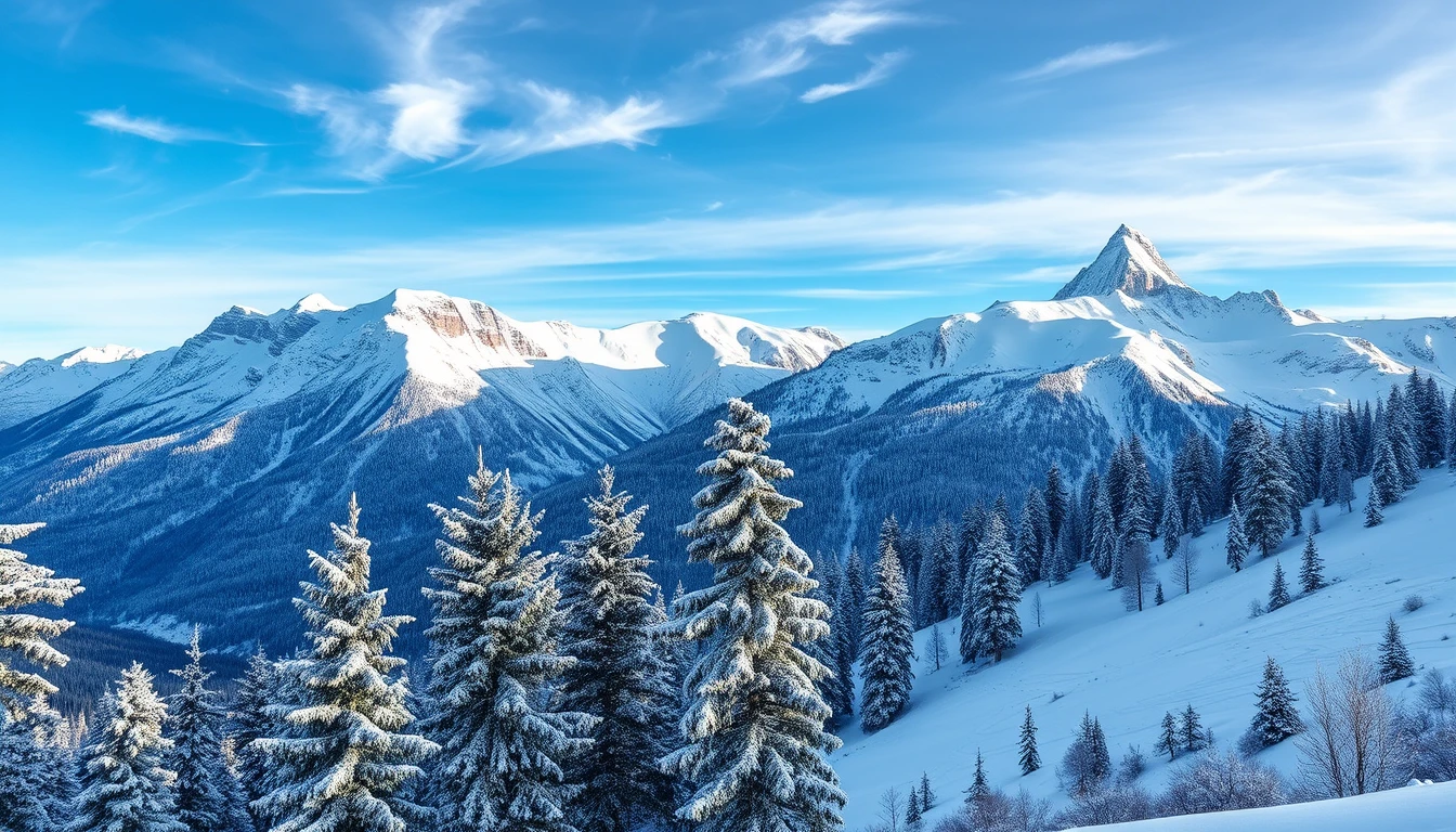 Winter Mountain Wallpaper