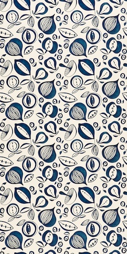 Sanderson 1950s Wallpaper Pattern