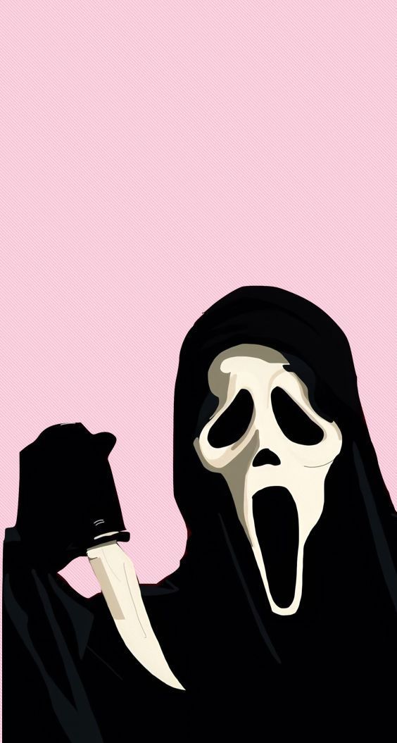 ghostface  Ghost faces Horror movie icons Dark wallpaper