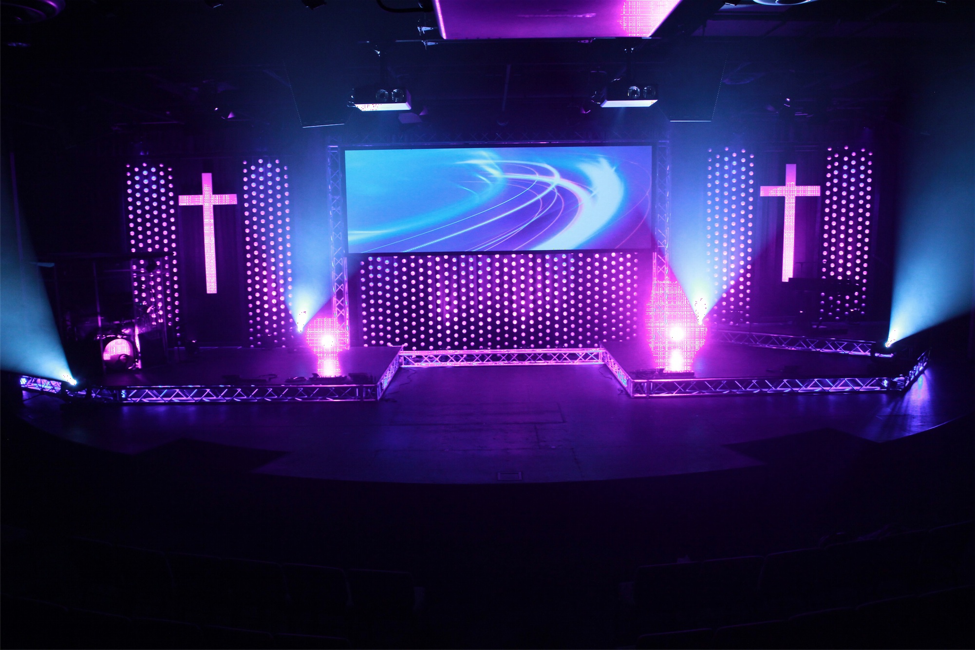 design church stage backdrops