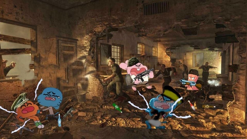 Tawog And Worms In Zombie Verruckt By Josael281999