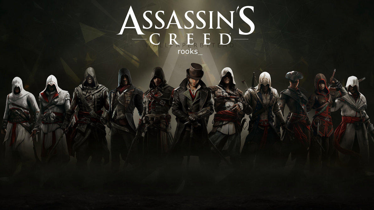 Assassins Creed HD wallpaper by teaD by santap555