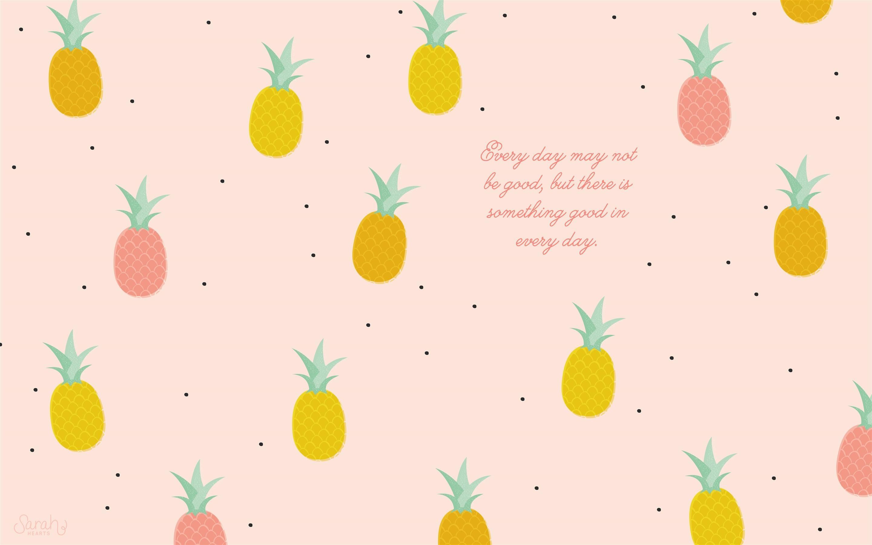 Cute Pineapple Wallpaper For Desktop