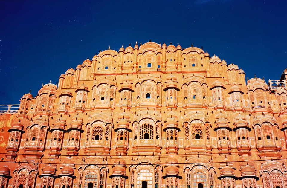 Photo Hawa Mahal Palace Jaipur Image On