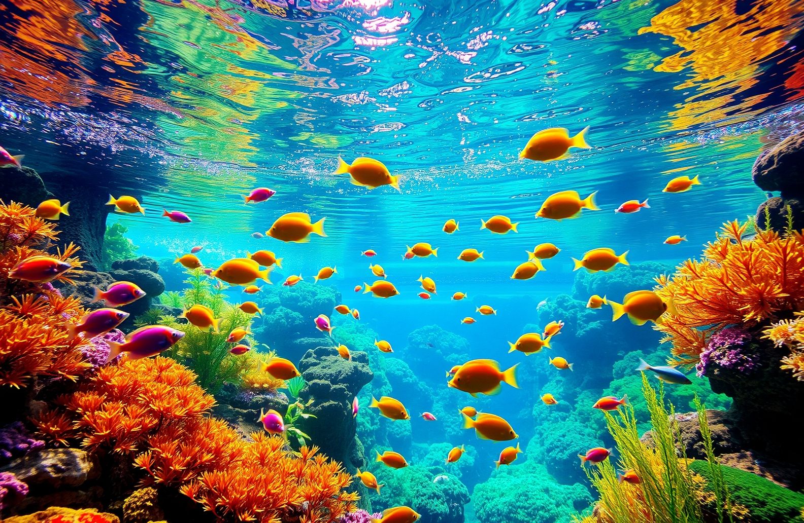 Live Aquarium Wallpaper