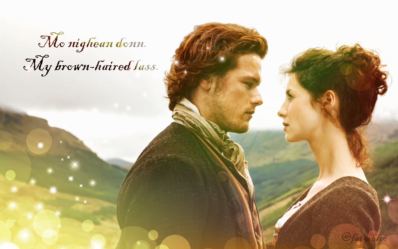 Claire And Jamie Fraser Wallpaper