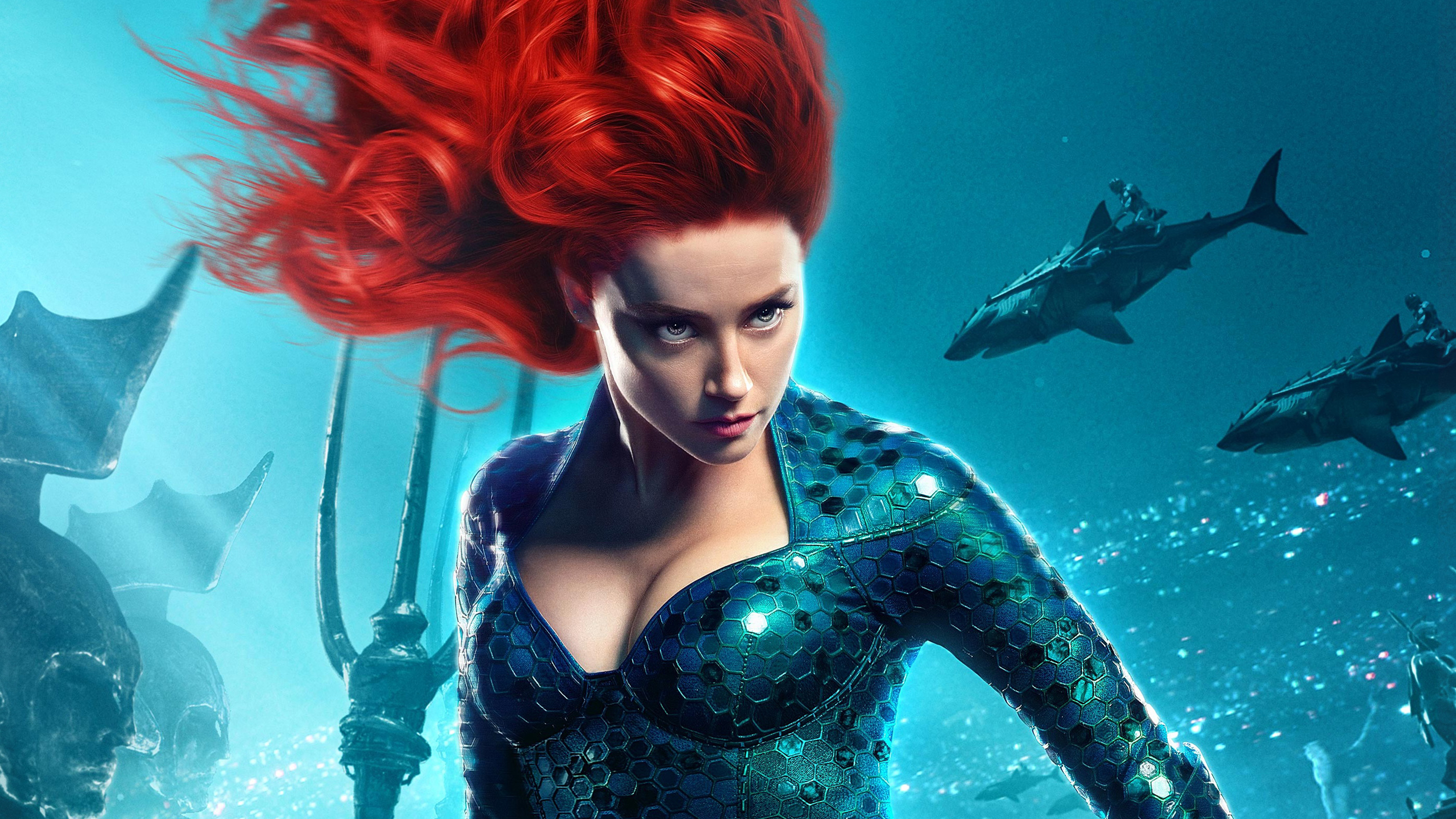 Amber Heard As Mera In Aquaman Wallpaper HD