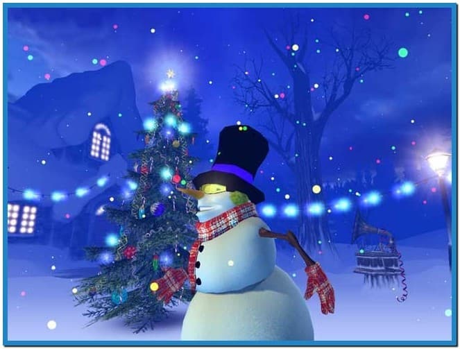 Animated christmas wallpapers and screensavers   Download free