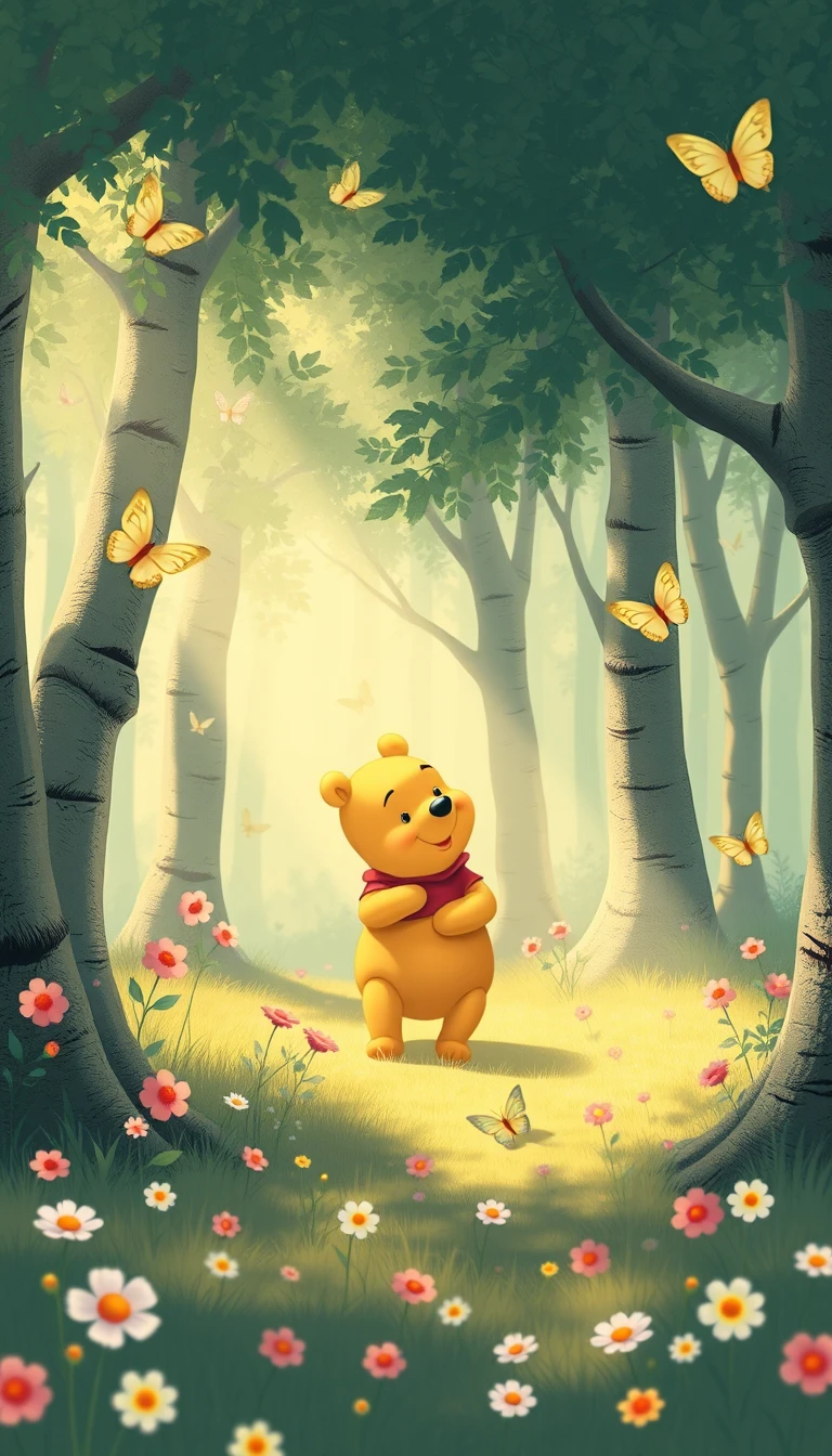 Pooh Mobile Wallpaper