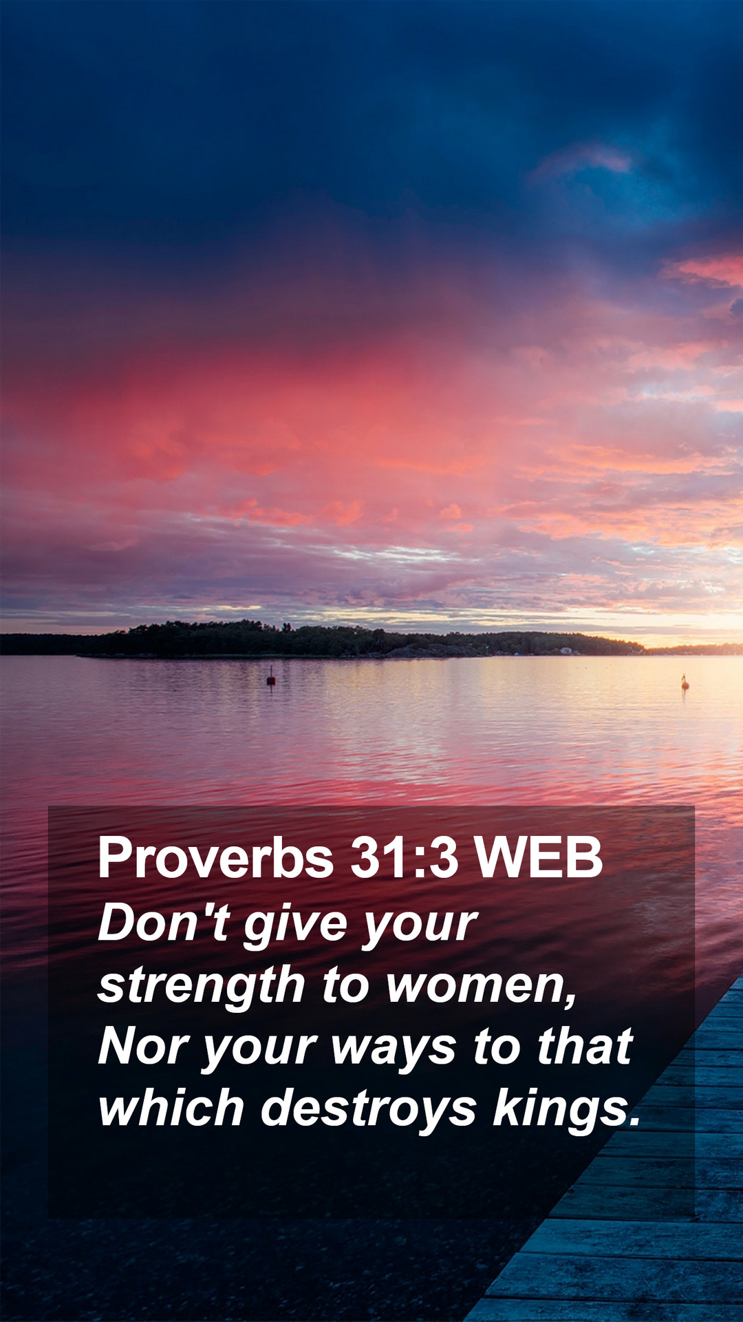 Free Download Proverbs 313 Web Mobile Phone Wallpaper Dont Give Your
