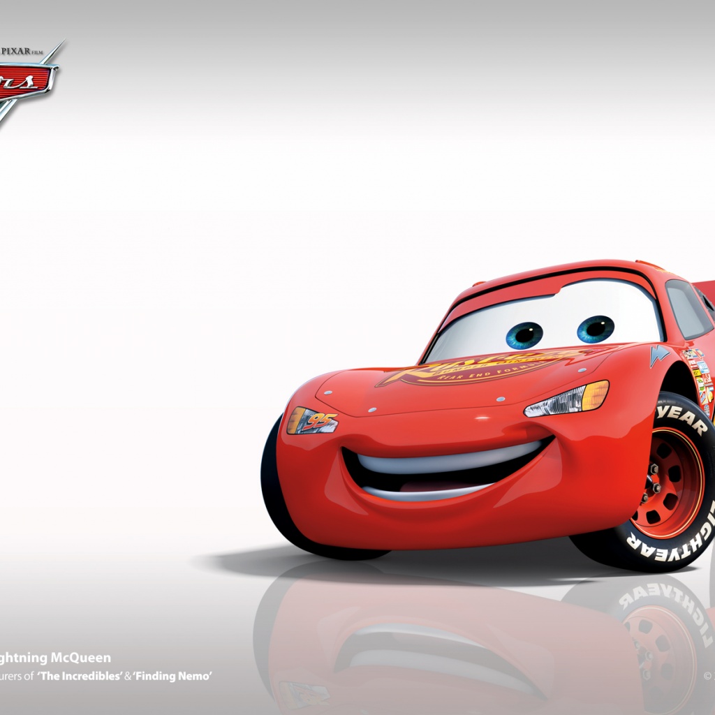 Lightning McQueen car 4K wallpaper download