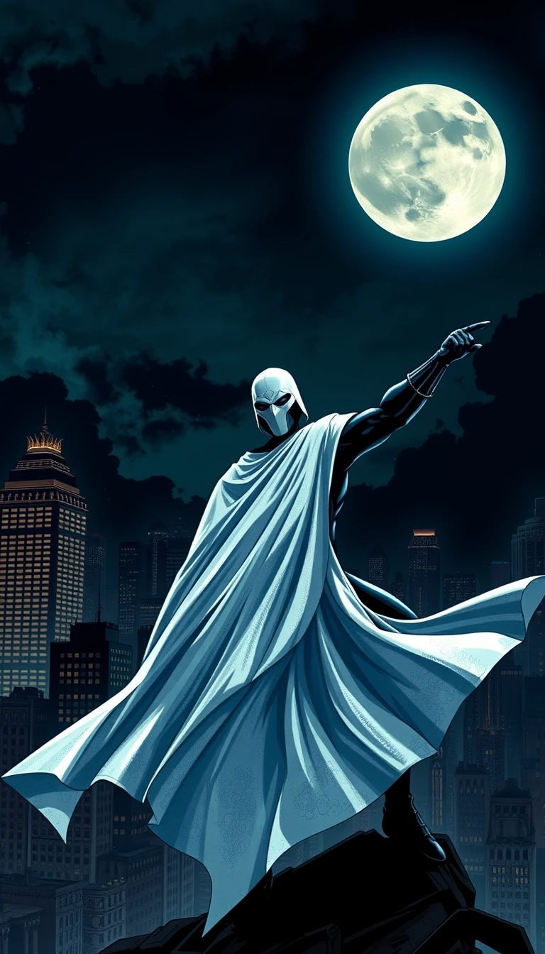 Moon Knight Phone Wallpaper