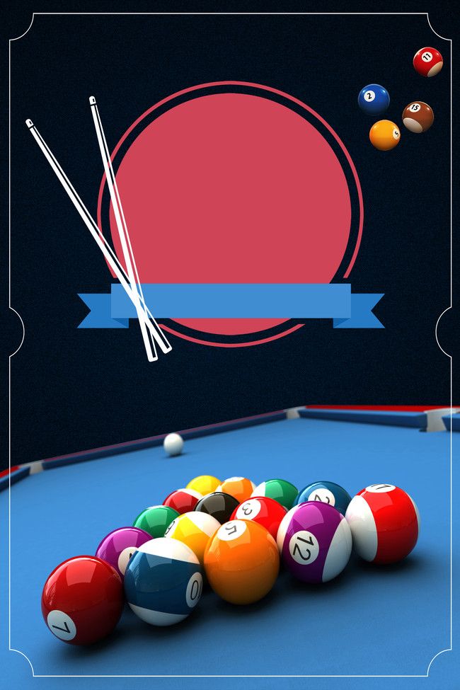 Snooker Club Arena Contest Background Material Table
