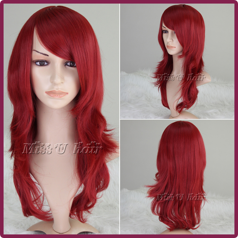 Sexy Long Red Hair Wigs Hot Girls Wallpaper