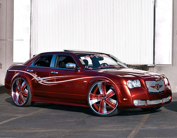 Red Cars Custom Chrysler Tuning C Angle Car