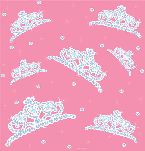 Crown Princess Victorian Cherubs Wallpaper Swirls