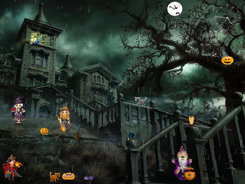 funny halloween screensaver preview preview settings wallpapers 1024x768