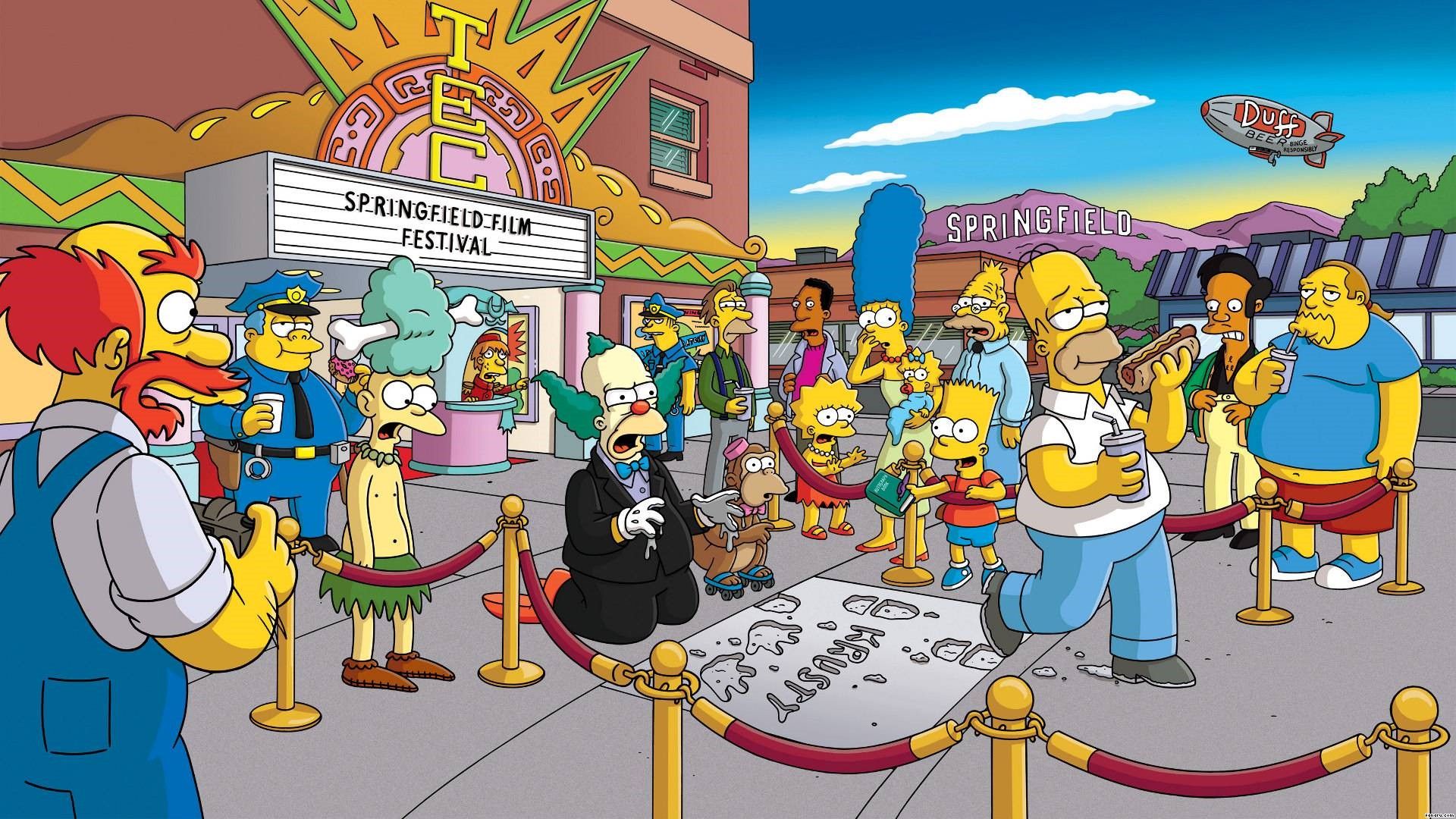 Simpsons HD Wallpaper On