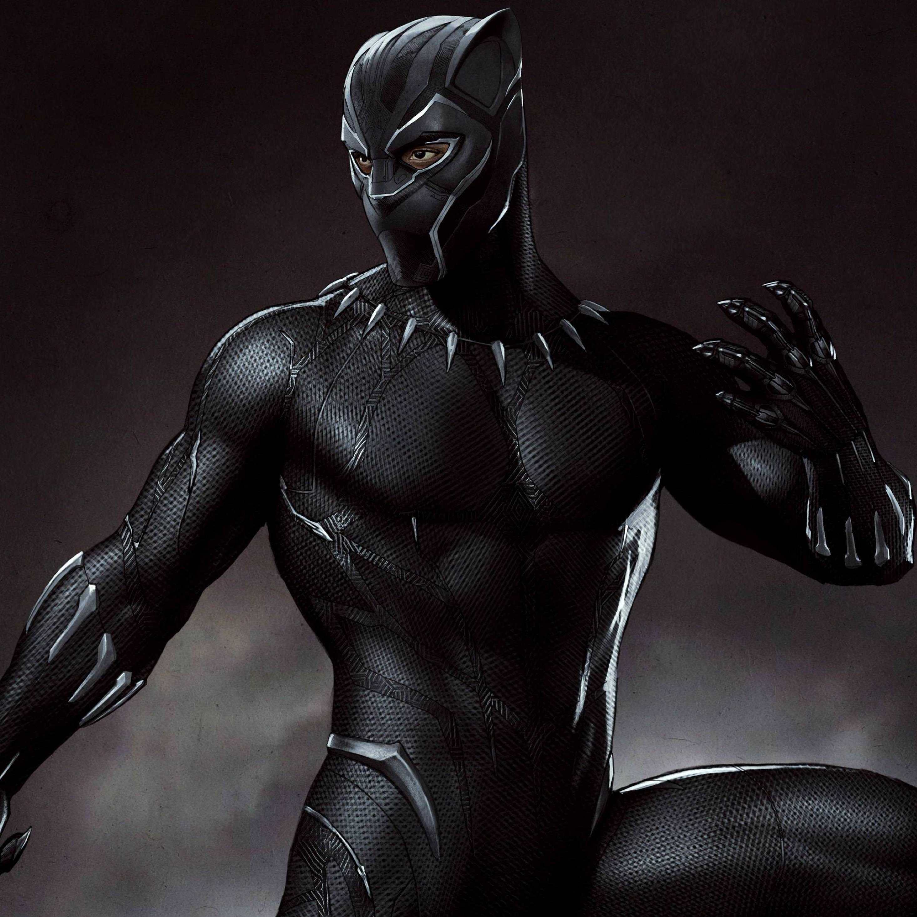 Marvel Black Panther Artwork HD 4K Wallpaper