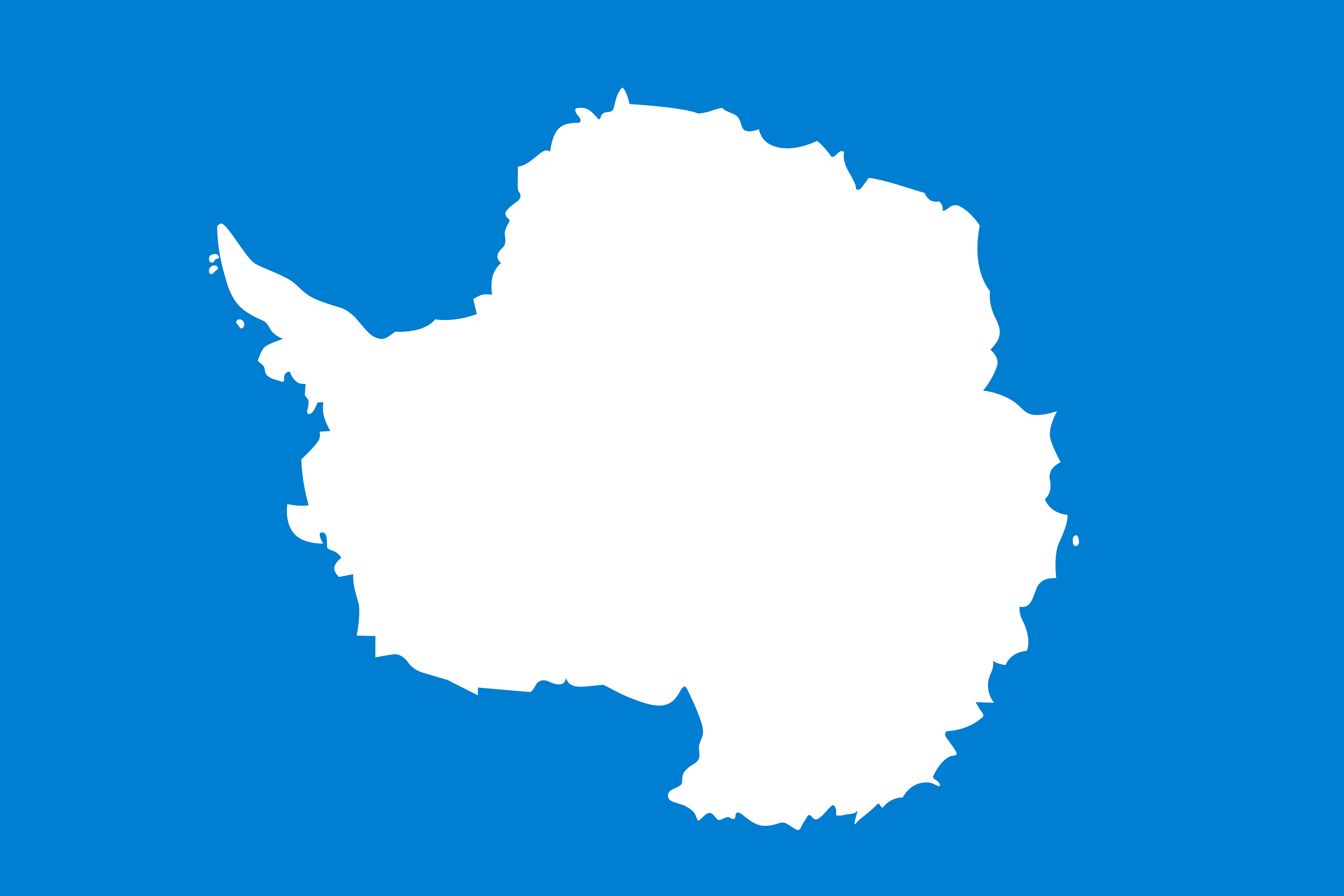 Wallpapers Antarctica Flag 4500x3000