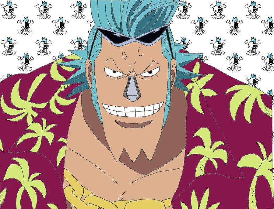 Franky One Piece Background Wallpaper Animewp