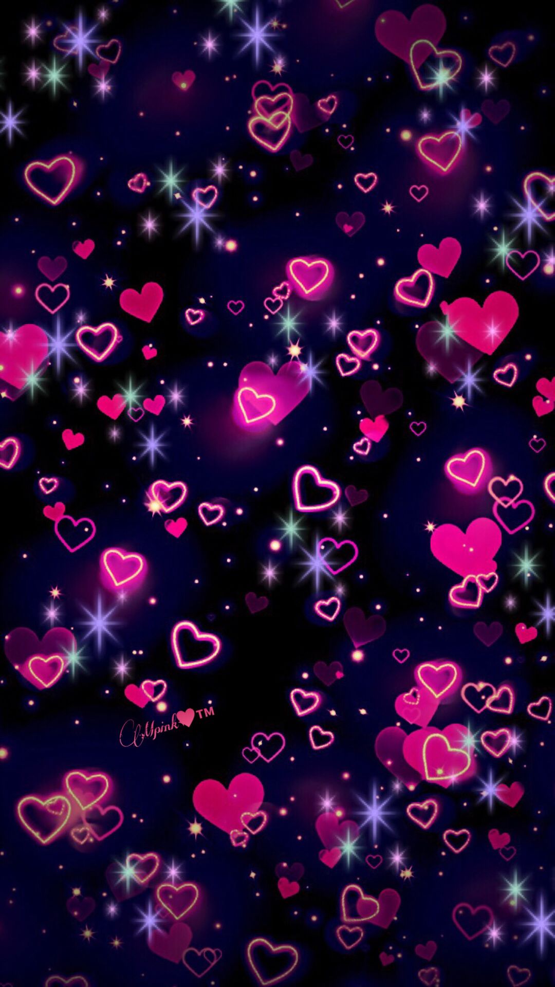 Hearts Girly In Bokeh Wallpaper Heart Cute