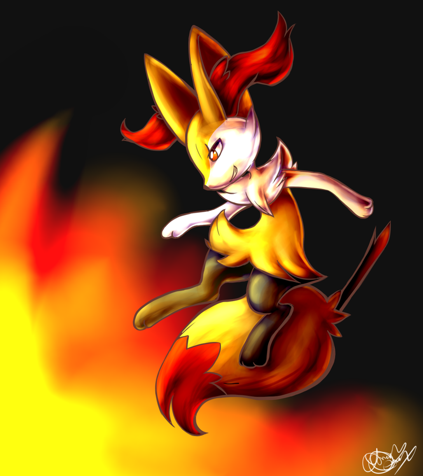 The Gallery For Braixen Wallpaper