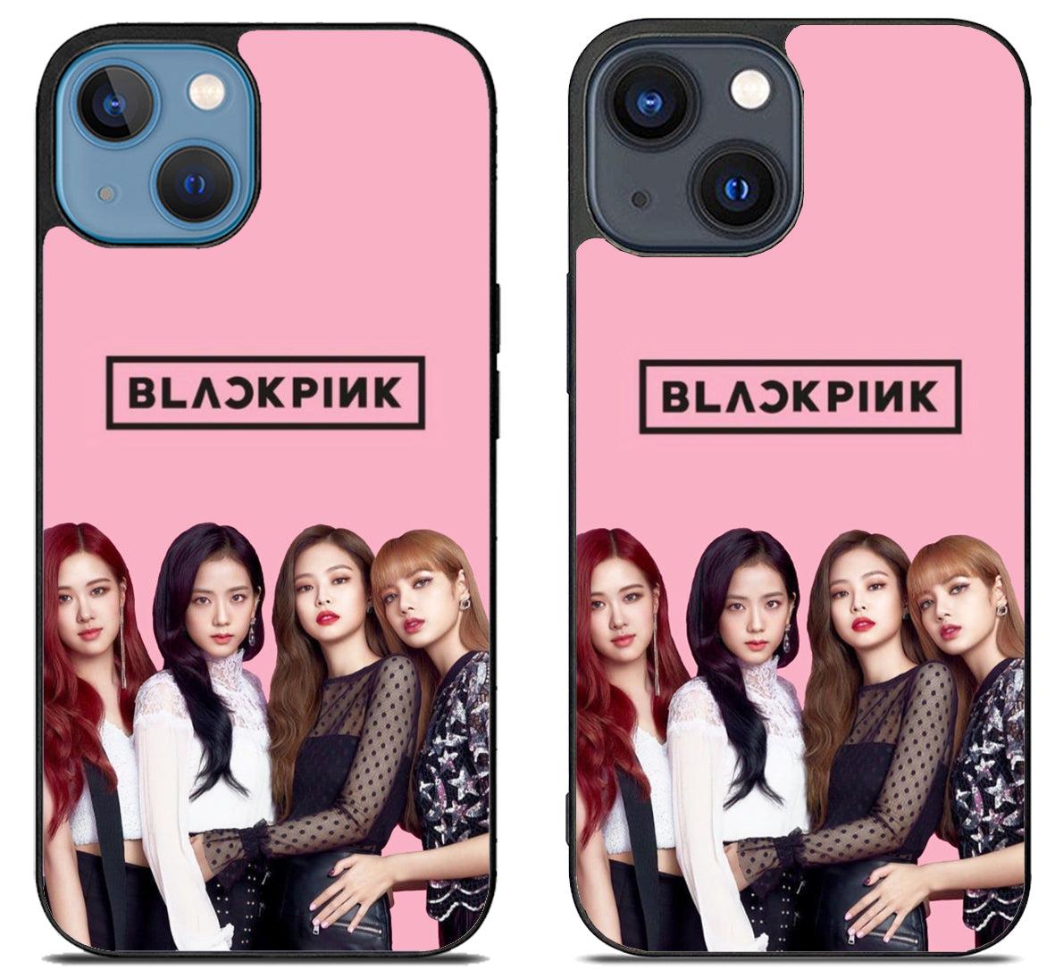 Black Pink Wallpaper Cute iPhone Plus Case Saloreea