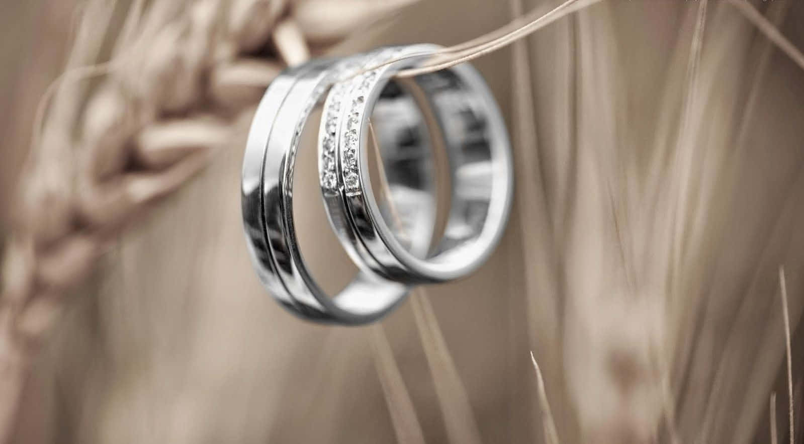 Wedding Rings Background Wallpaper
