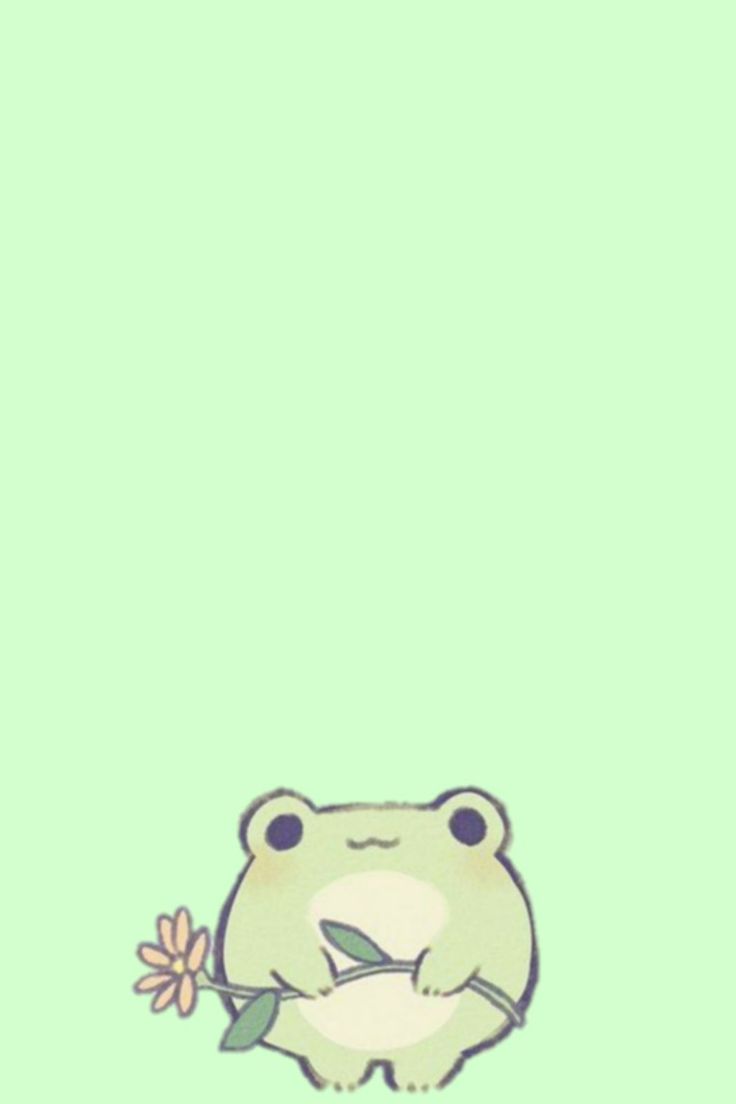Froggie wallpaper in 2022 Cute doodle art Frog drawing