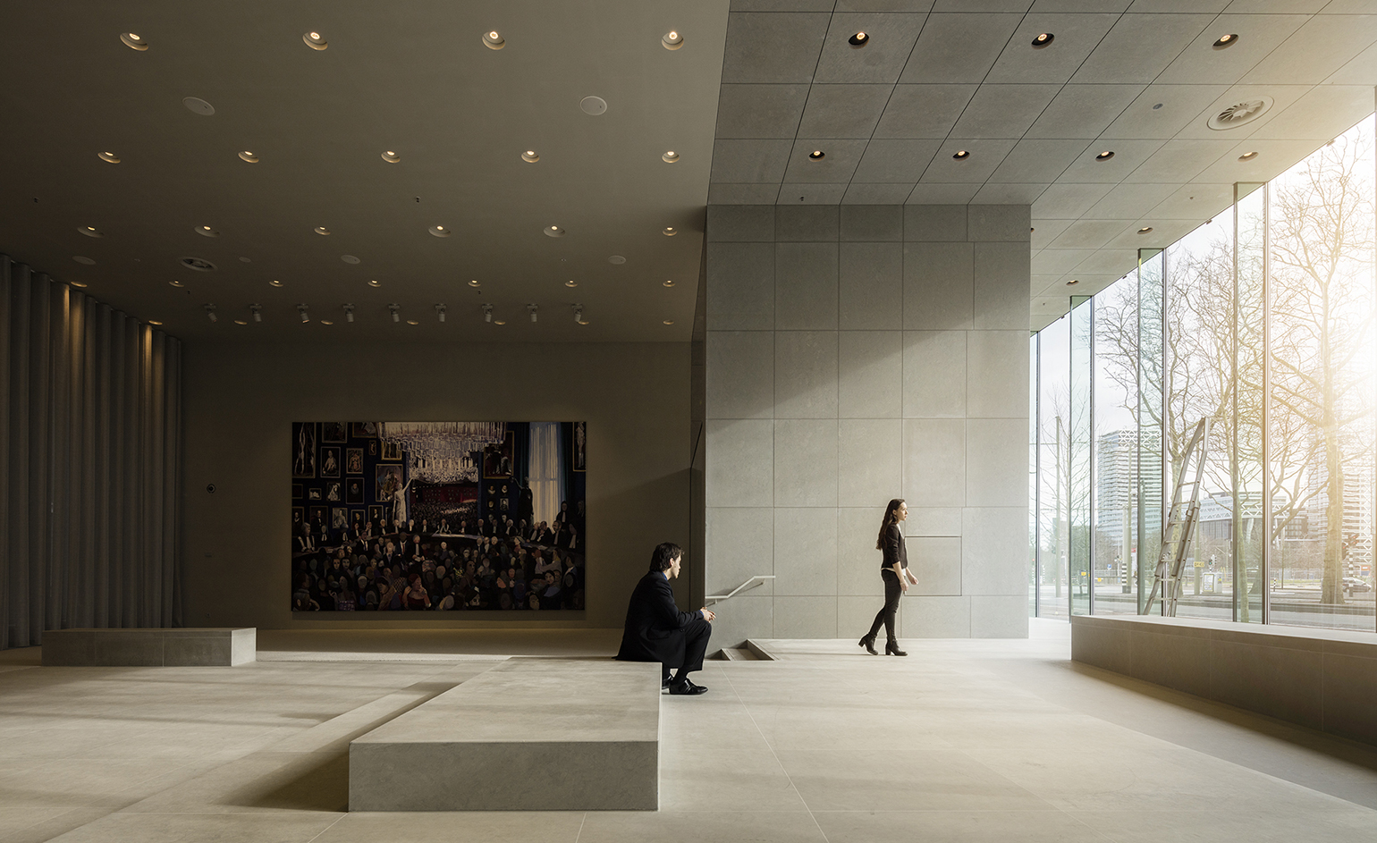 KAAN architects design The Hague Supreme Court Wallpaper 1540x943