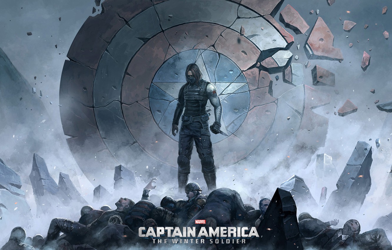 Wallpaper Captain America The Winter Soldier