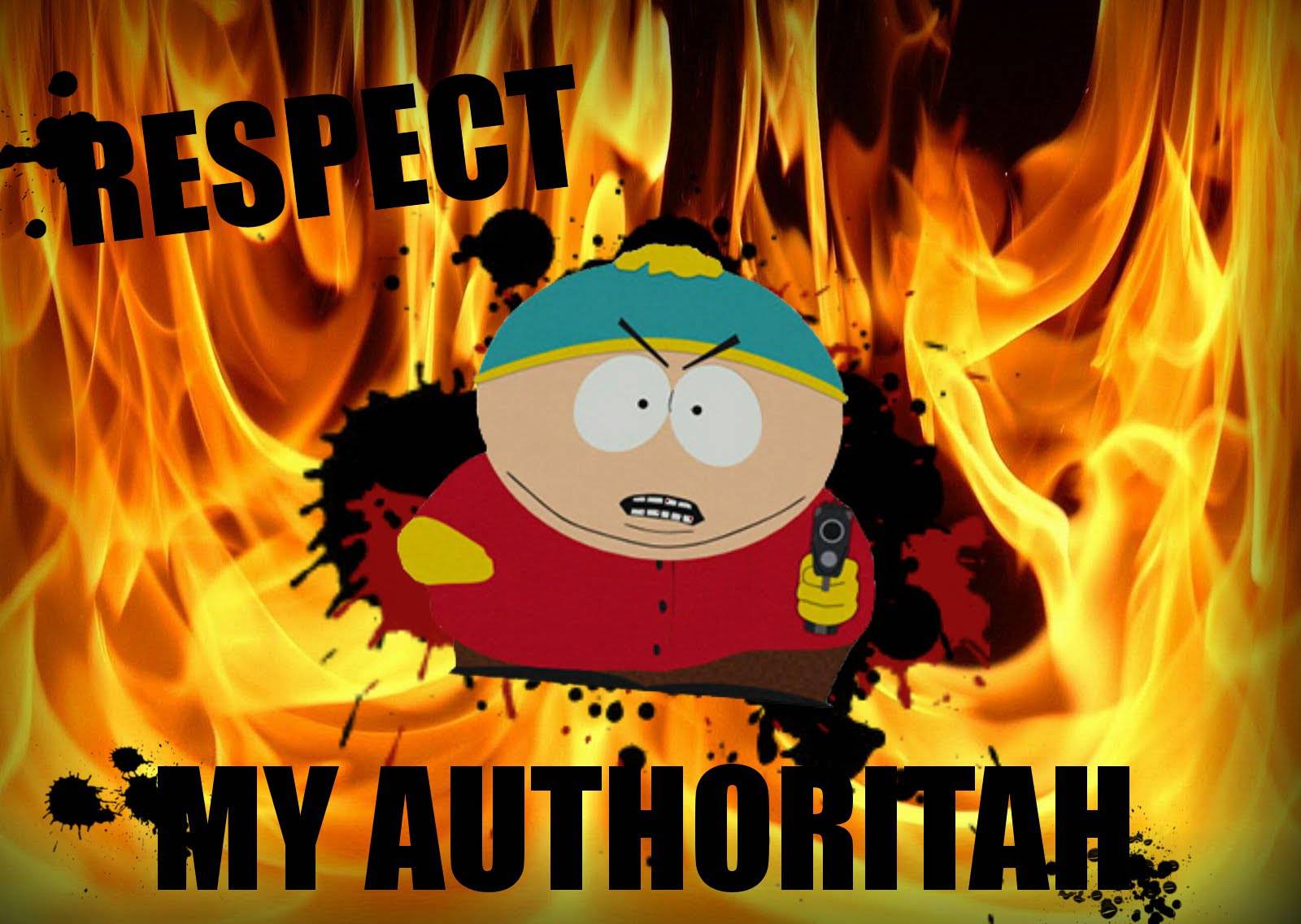 Respect My Authoritah South Park Wallpaper