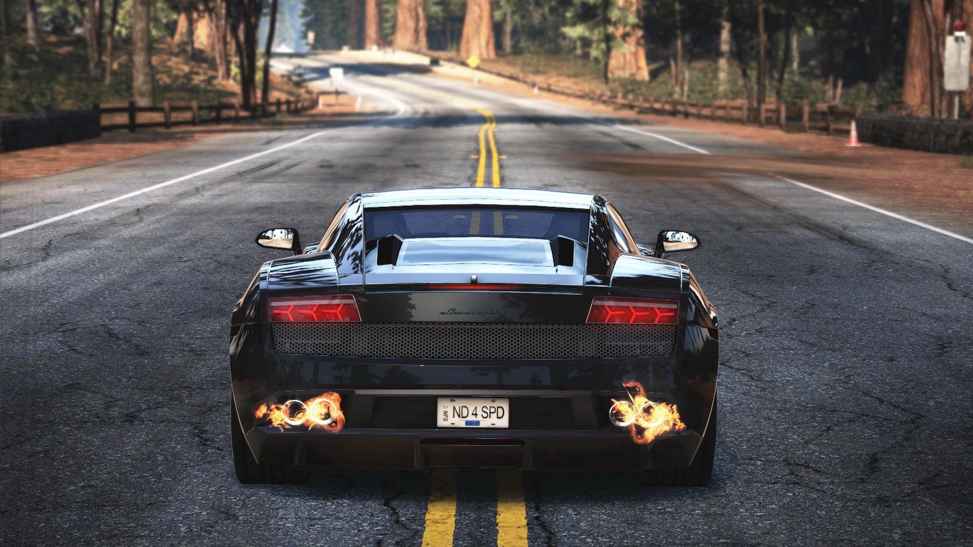 Wallpaper Need For Speed Hot Pursuit Lamborghini Stream