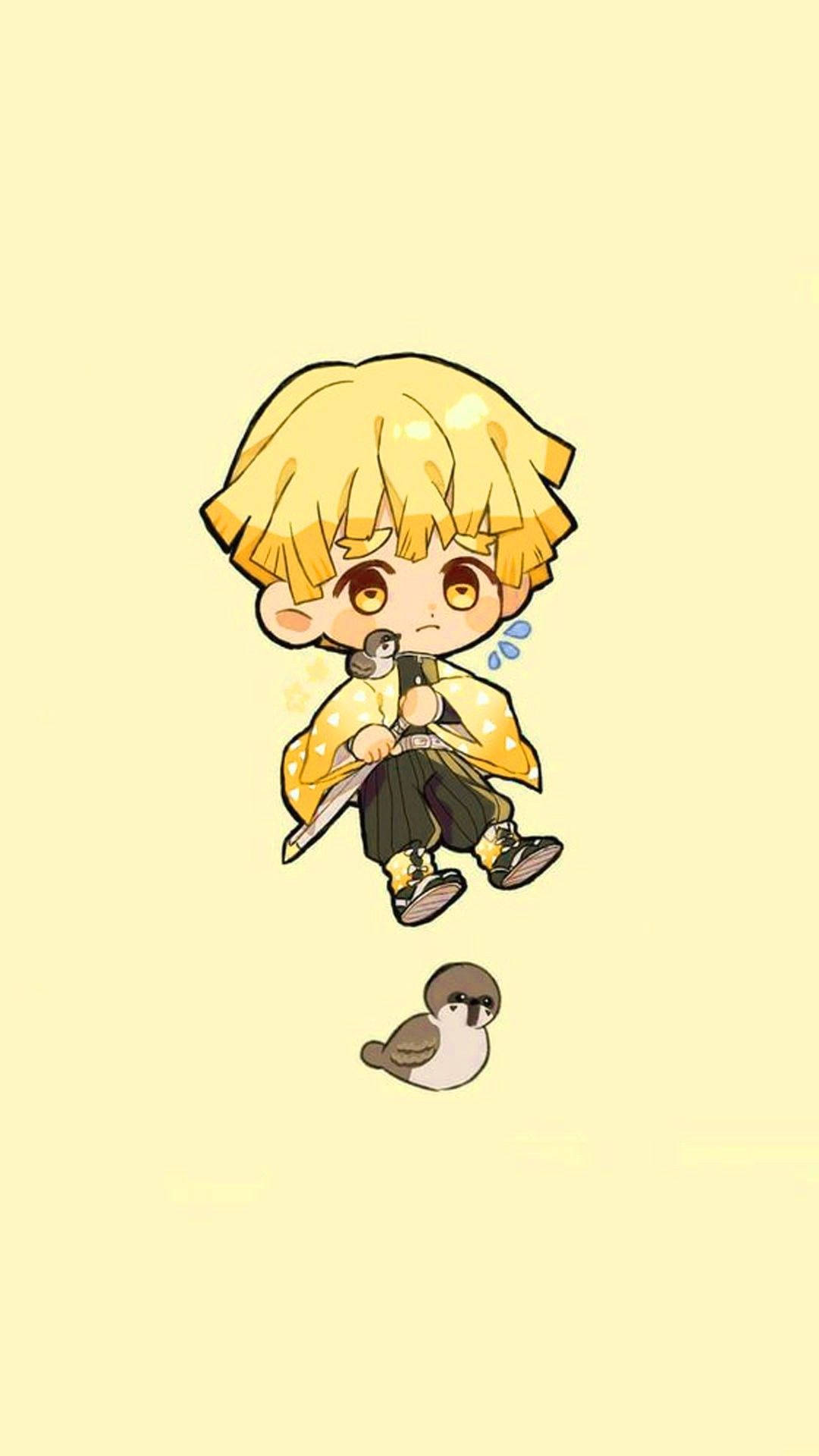 Cute Zenitsu Wallpaper