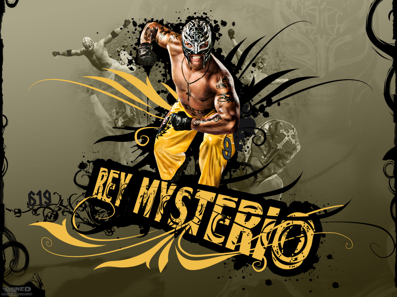Wwe Champion Rey Mysterio Wallpaper