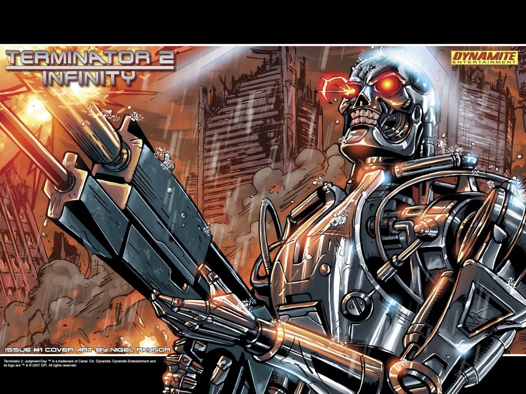 Gr Tis Papel De Parede Quadrinhos Terminator Infinity
