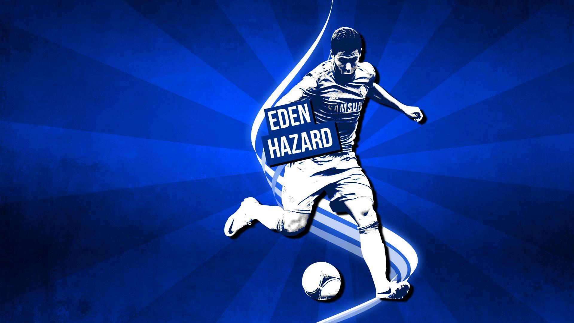 Wallpaper Eden Hazard Chelsea Fc Blues Sports