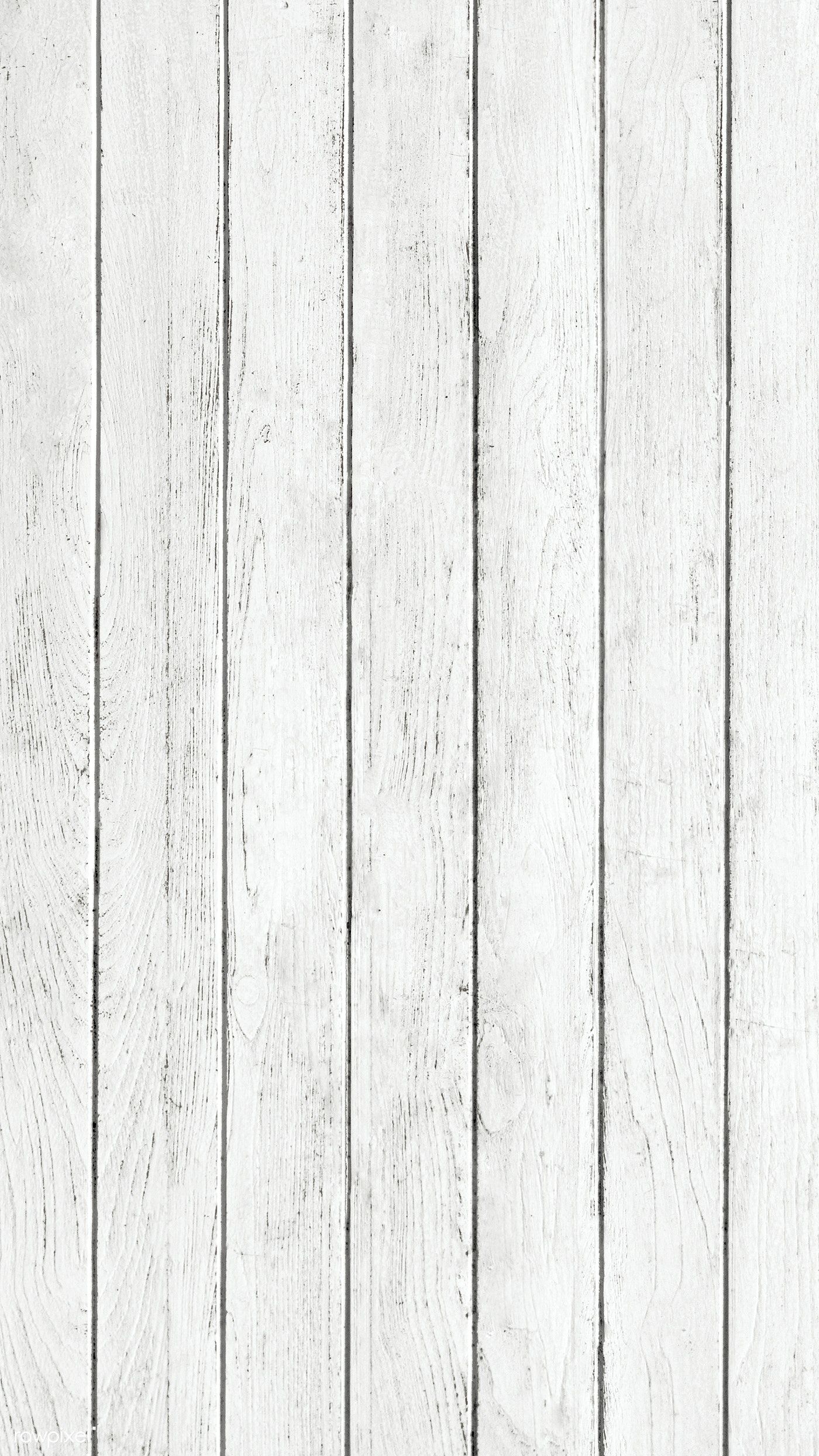 White wooden textured mobile wallpaper free image by rawpixel