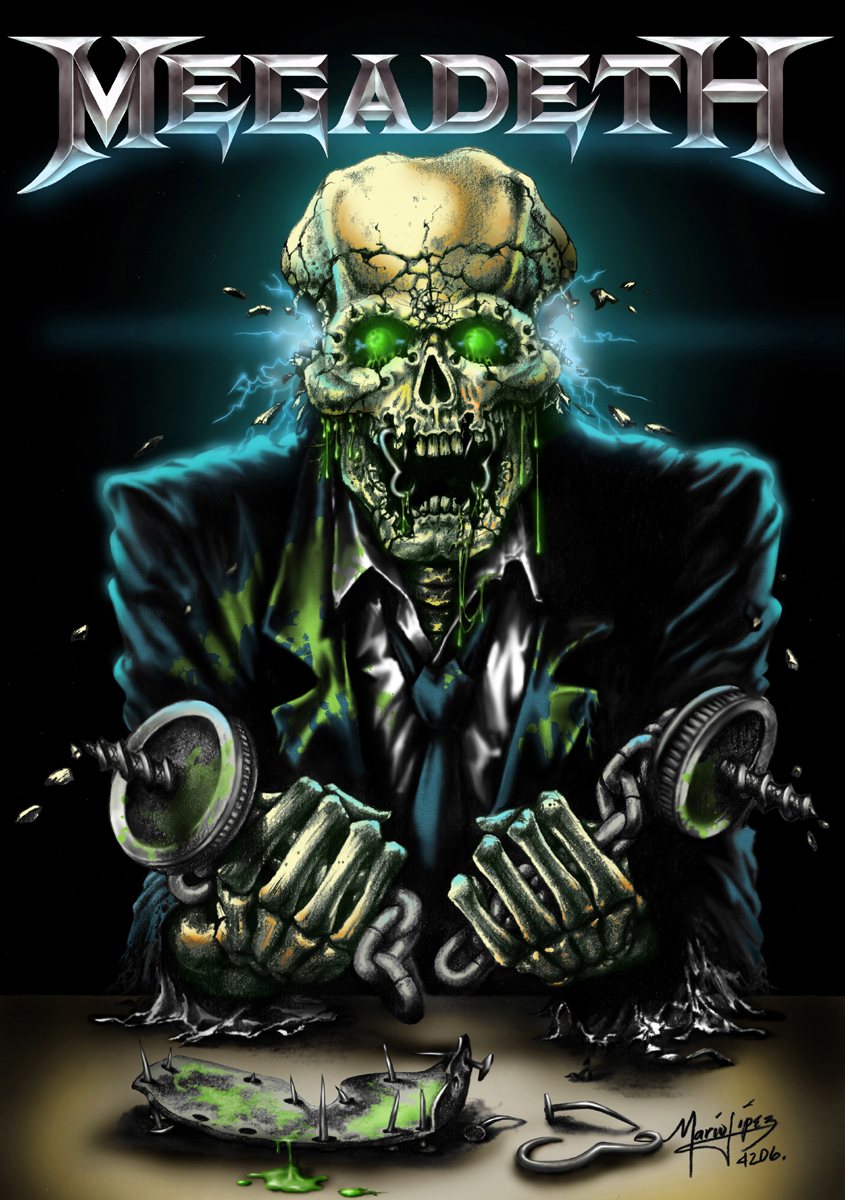 Megadeth dystopia metal rattlehead vic HD phone wallpaper  Peakpx