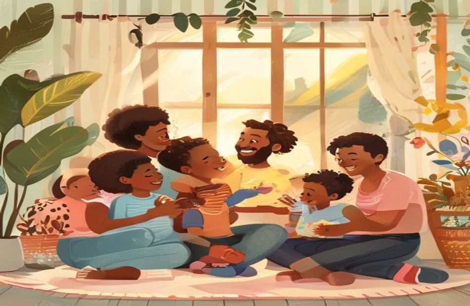 I Love My Family Wallpaper