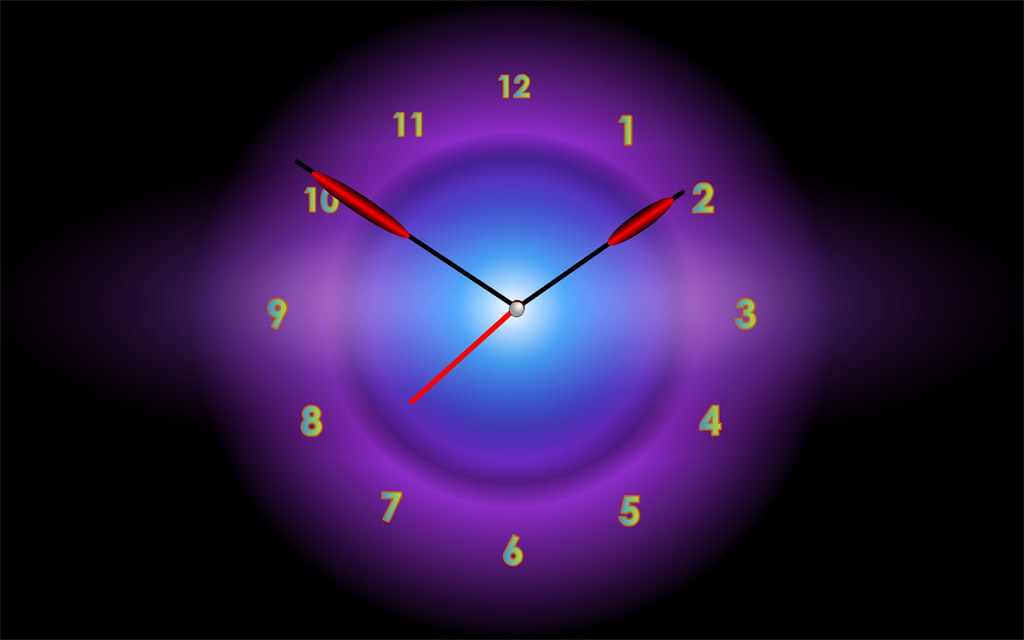 clock screensaver pc