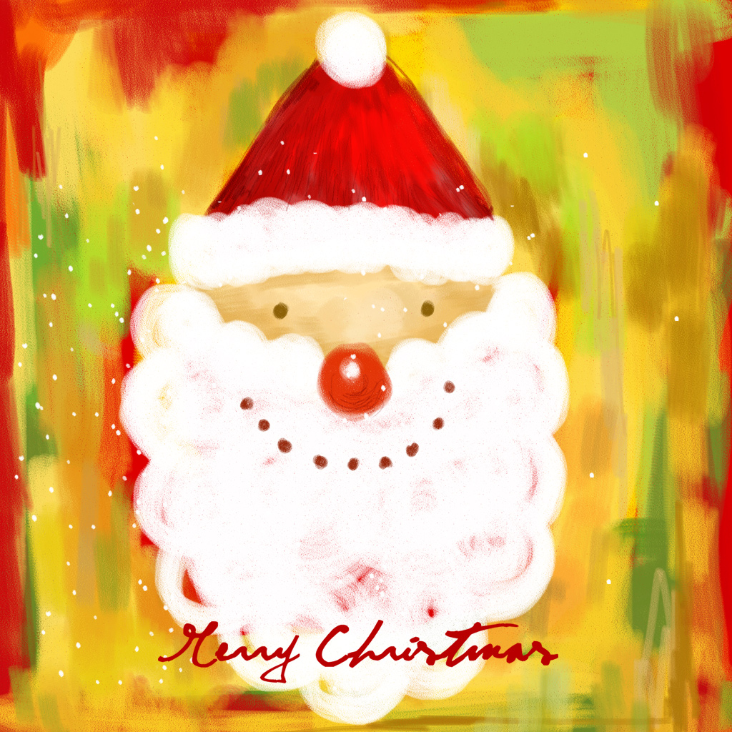 iPad Wallpaper Santa Claus Part I