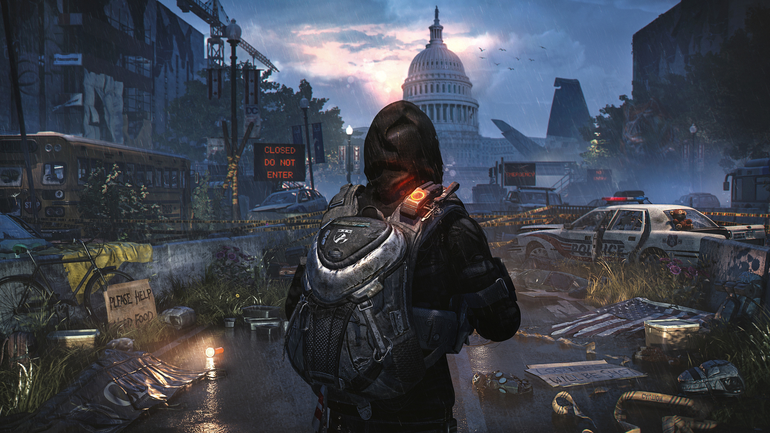 Tom Cys The Divison 4k 1440p Resolution HD Wallpaper Image