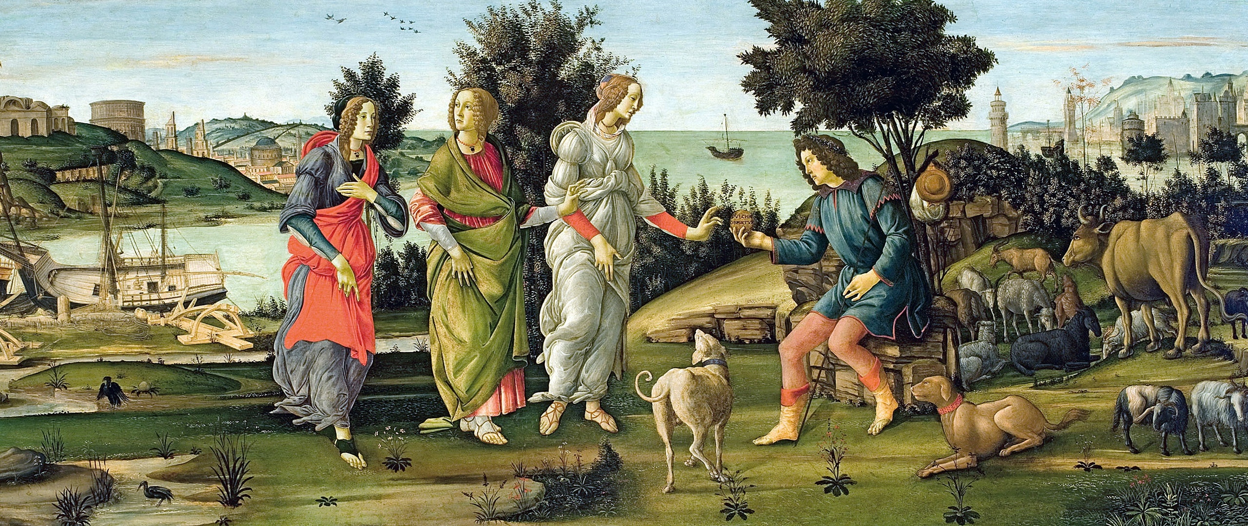 Pictures Sandro Botticelli Judgement Of Paris Pictorial