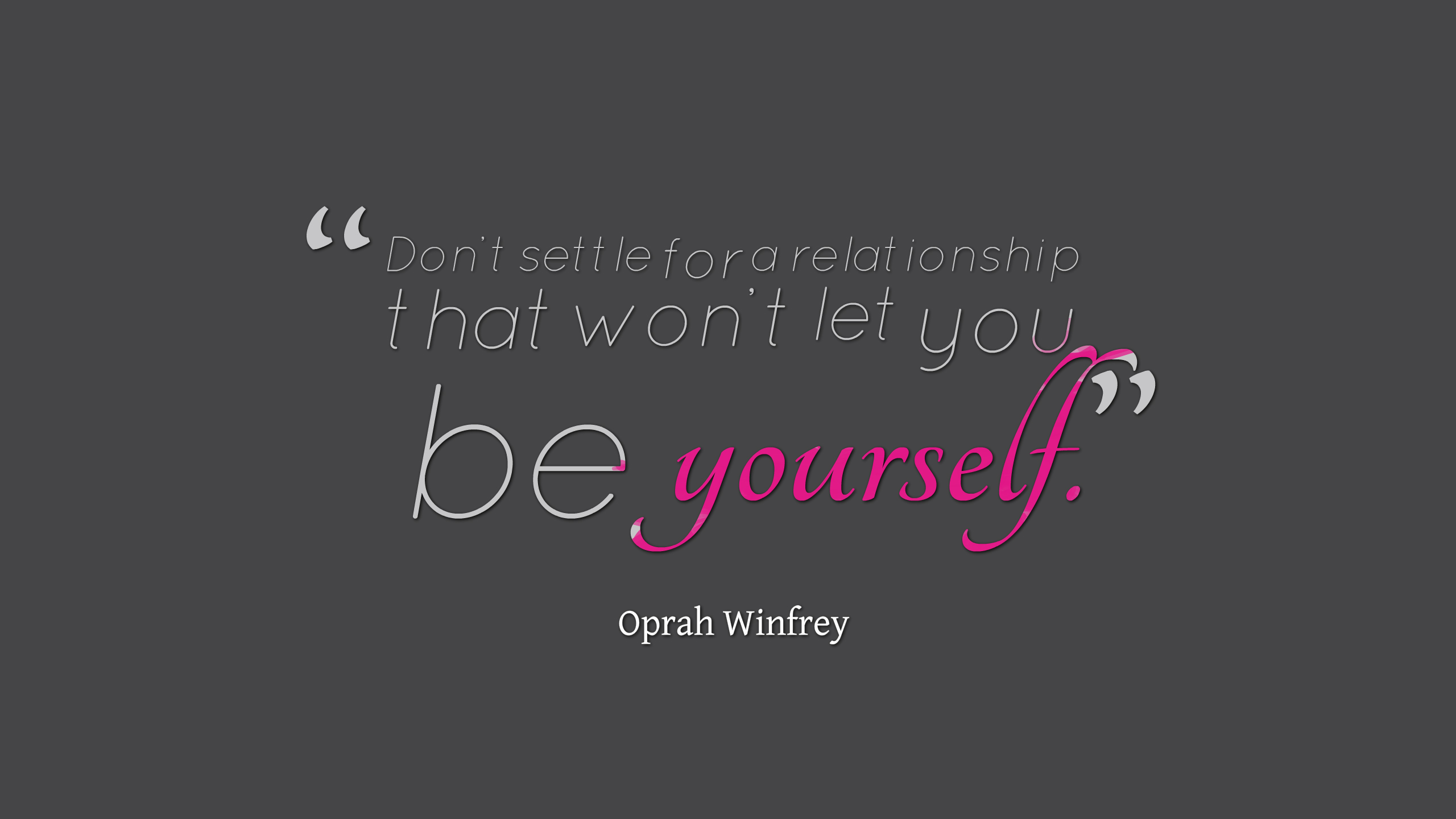 Oprah Winfrey Relationships Quote Widescreen Wallpaper Wide