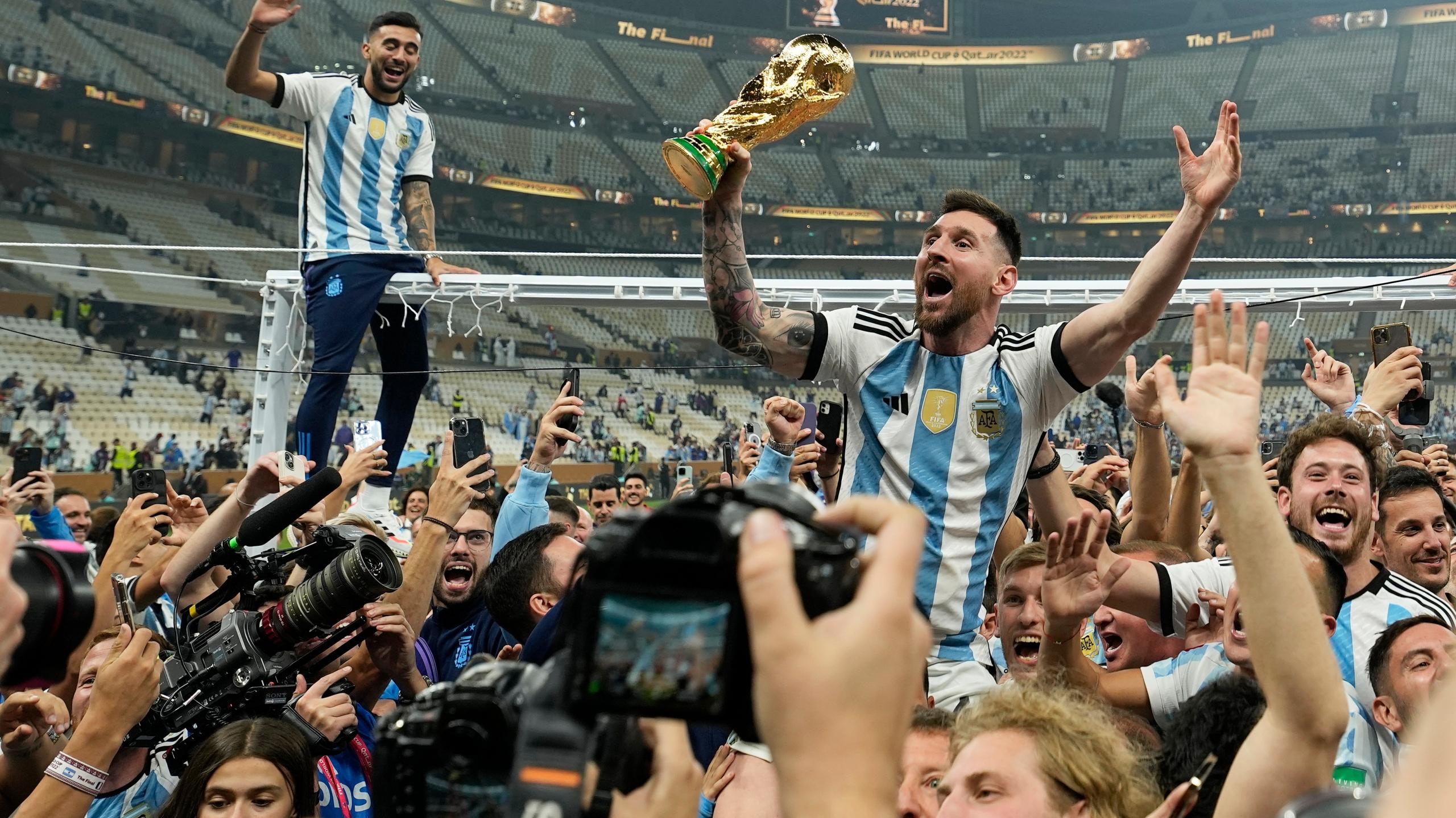 Messi Plans To Play On For Argentina After World Cup Win Wttv