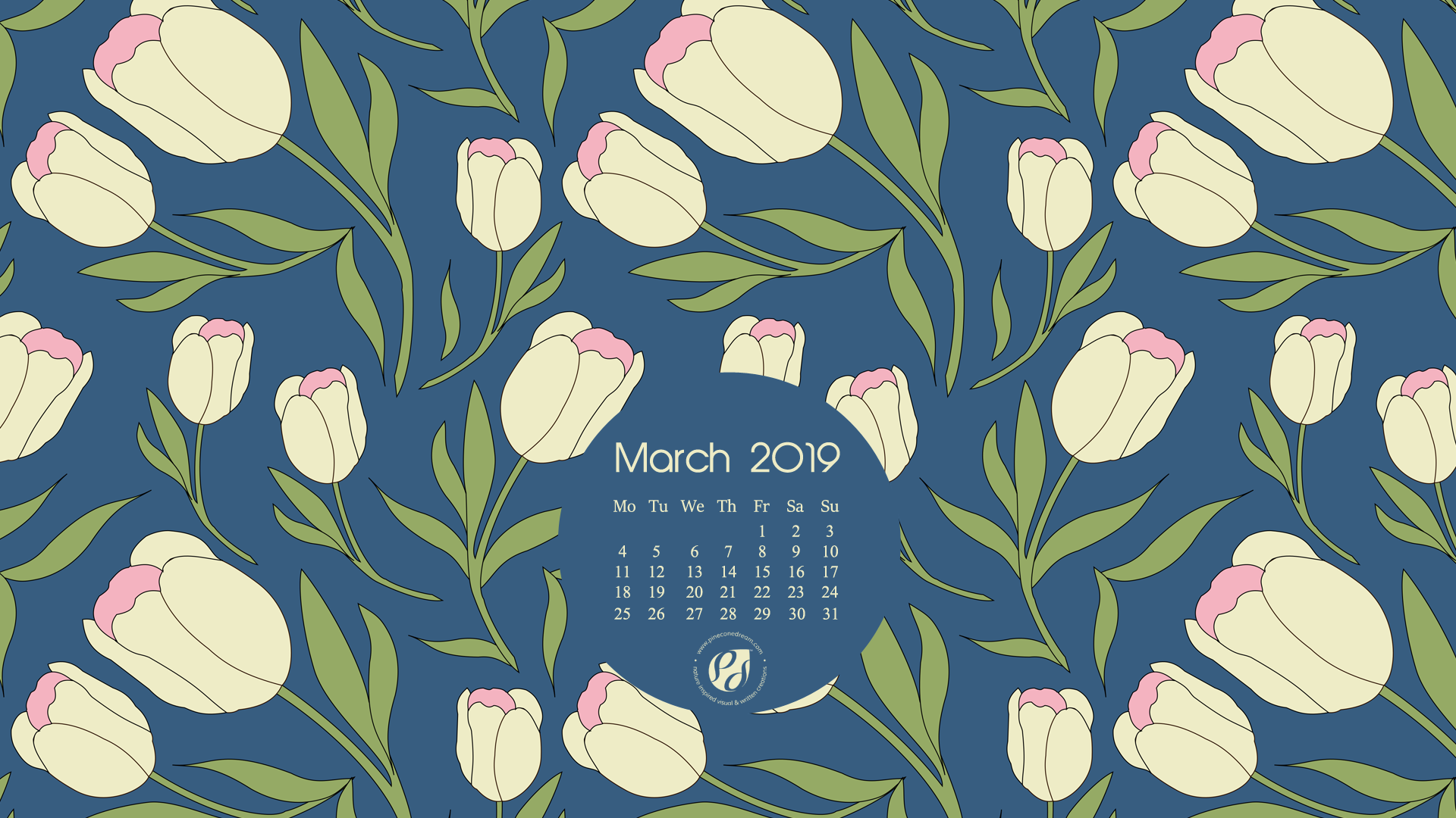 March Calendar Wallpaper Printable Planner