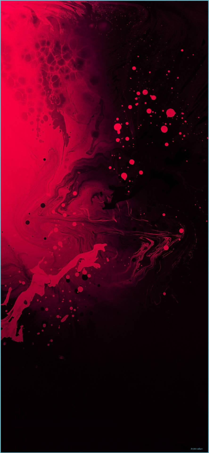 Dark Red Ripple iPhone Wallpaper