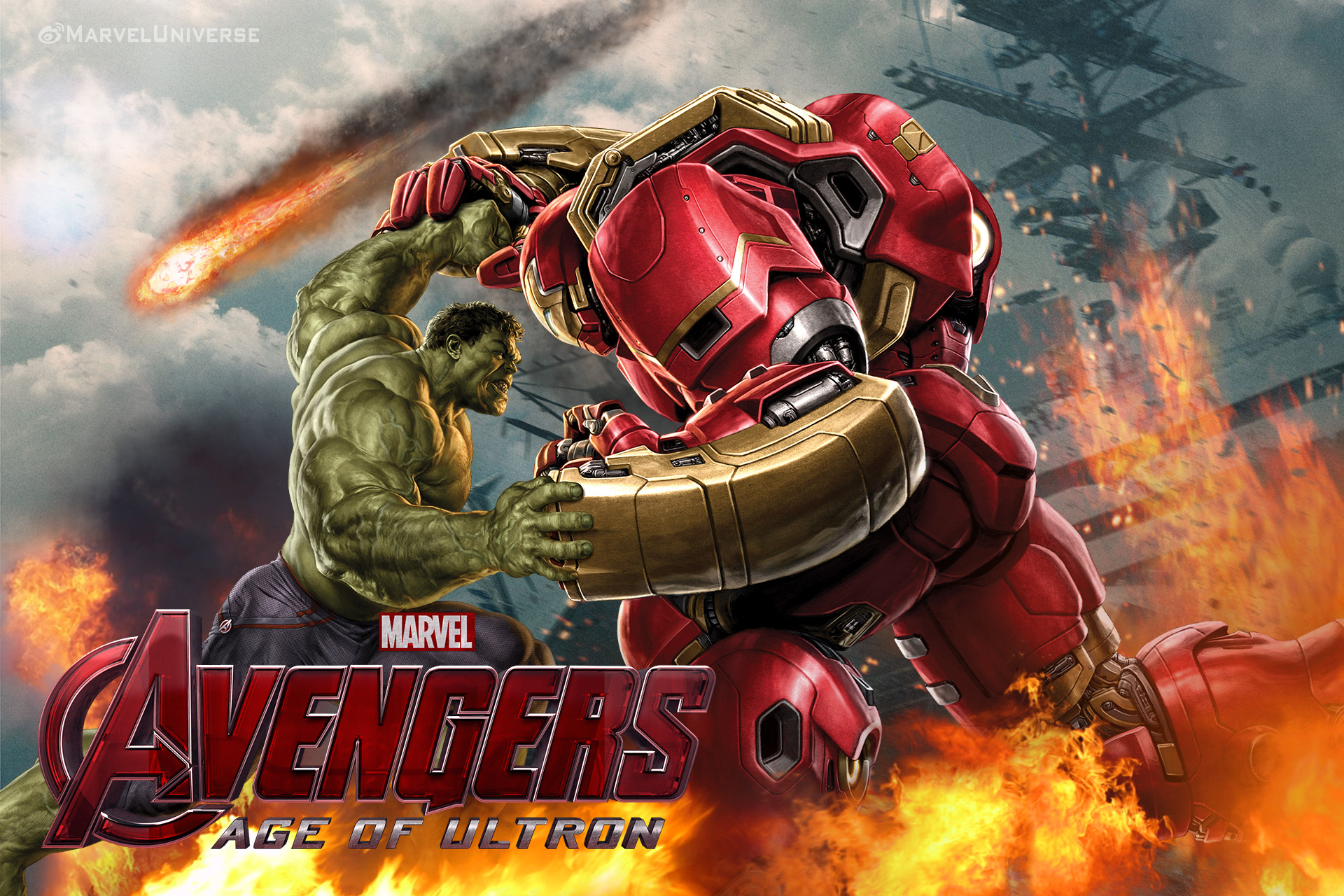 Avengers Age Of Ultron Hulk With Buster By Chenshijie9095 On